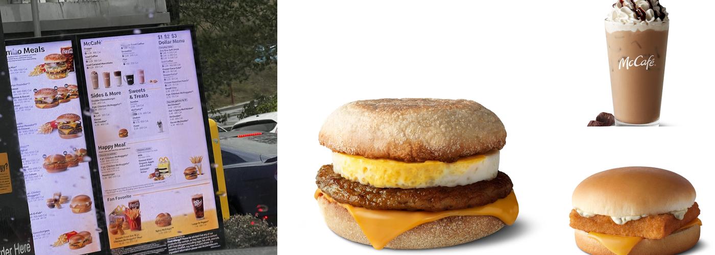 McDonald's Menu