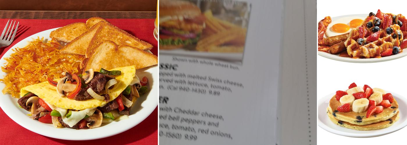 Denny's Menu