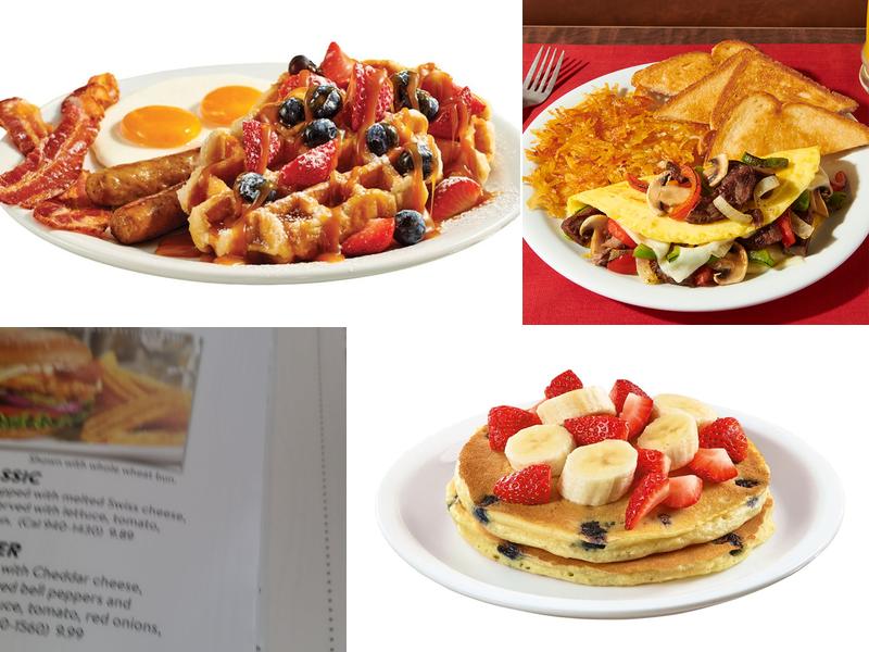 Denny's Menu