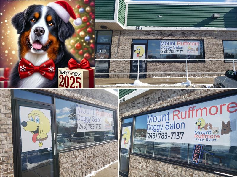 Mount Ruffmore Doggy Salon