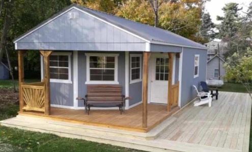 Black Oak Buildings Mongaup Valley