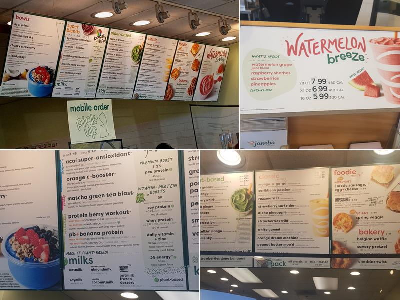 Jamba Menu