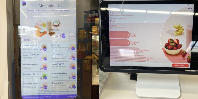 Blendid Menu