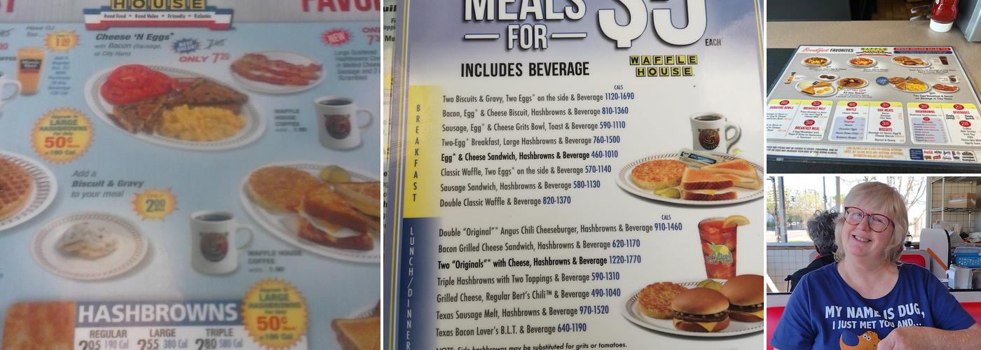 Waffle House Menu