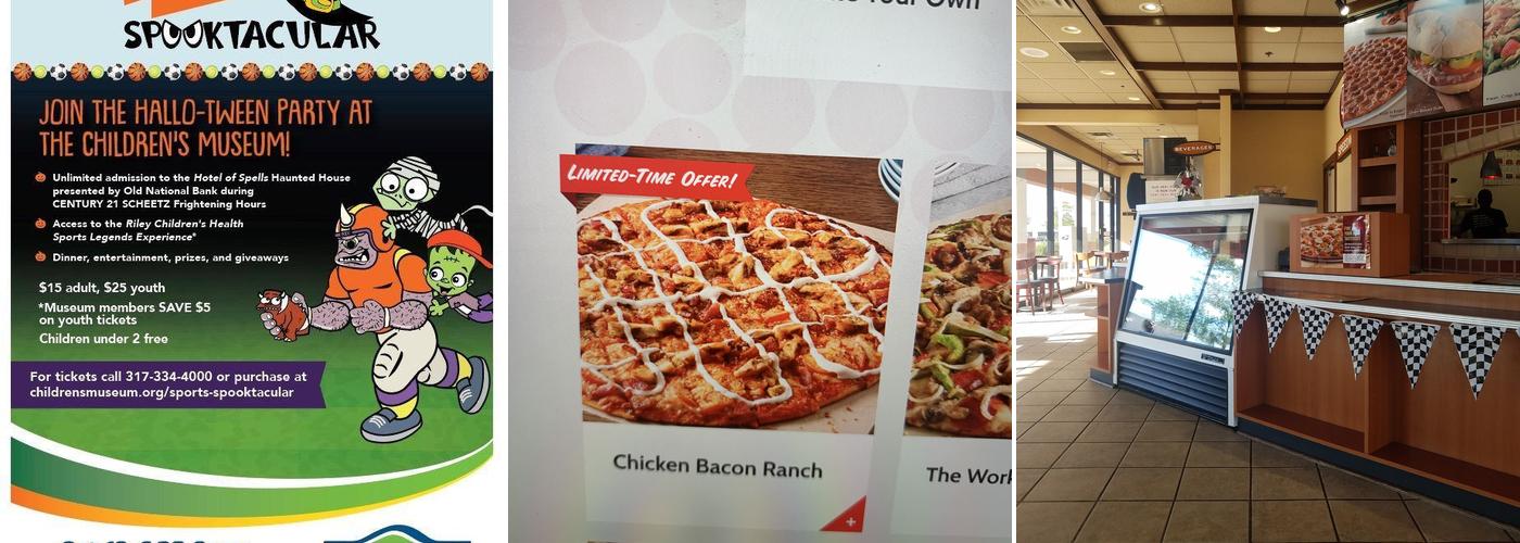 Donatos Pizza Menu