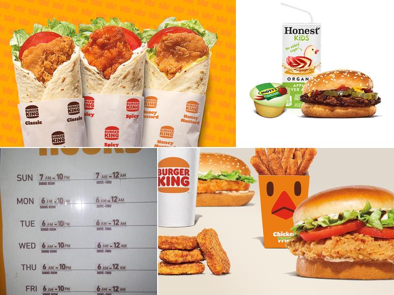 Burger King Menu