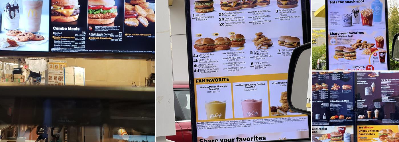McDonald's Menu