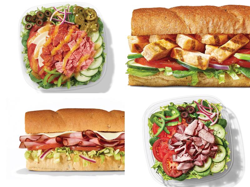 Subway Menu