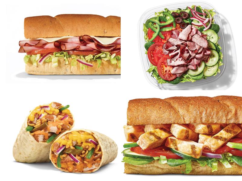 Subway Menu