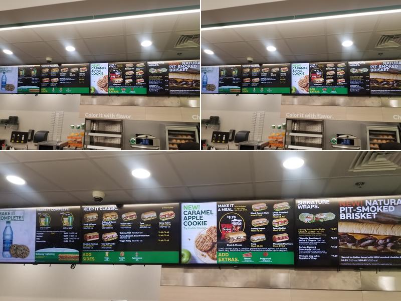 Subway Menu