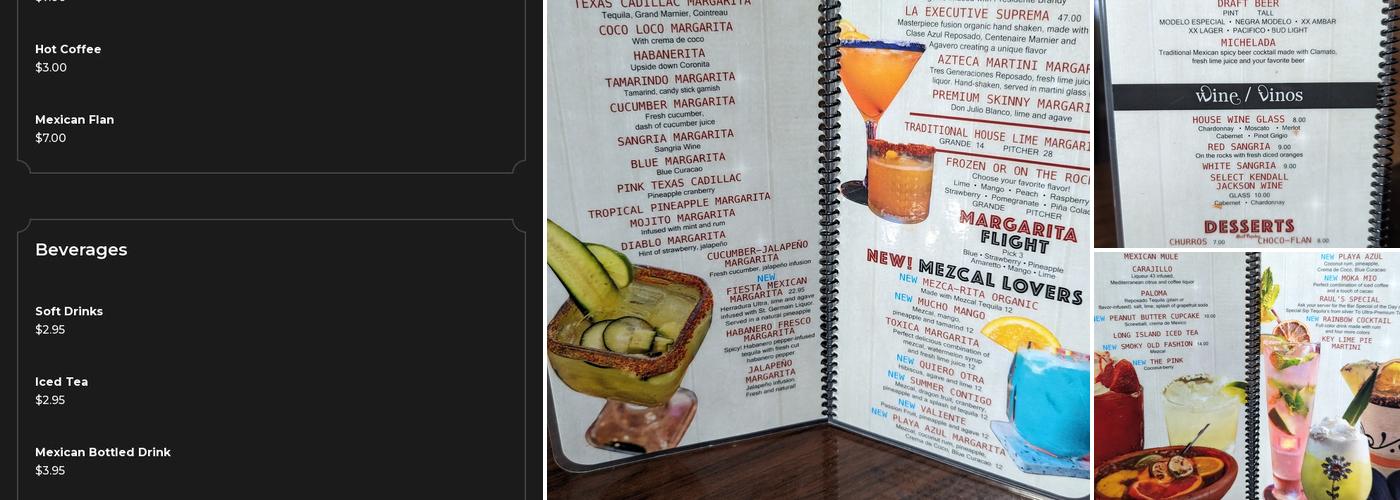 RED HABANERO WESTFIELD Menu