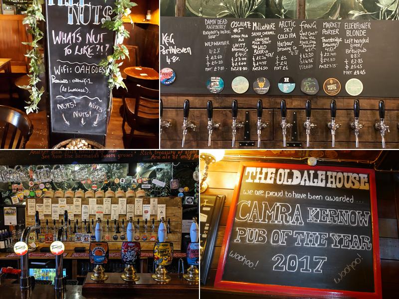 The Old Ale House Menu