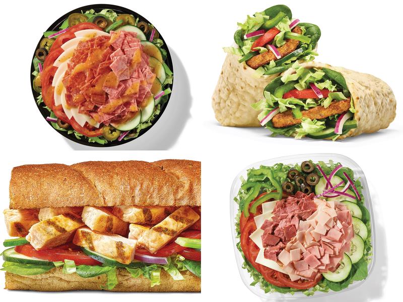 Subway Menu