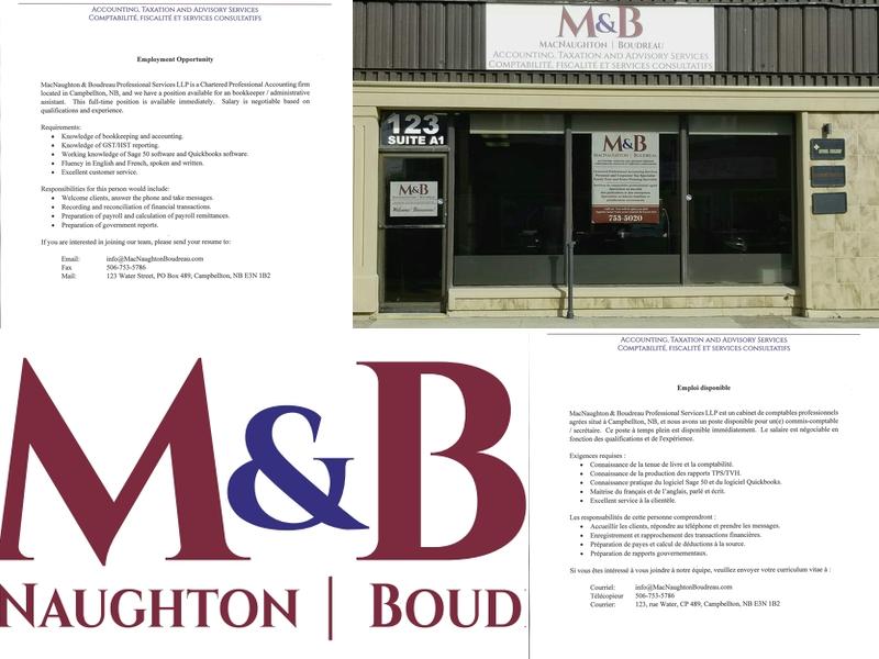MacNaughton & Boudreau Professional Services LLP