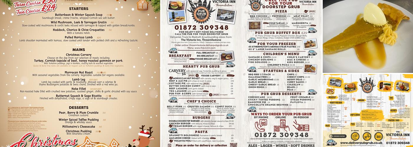 The Victoria Inn Menu