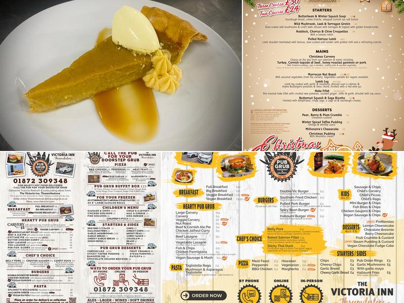 The Victoria Inn Menu