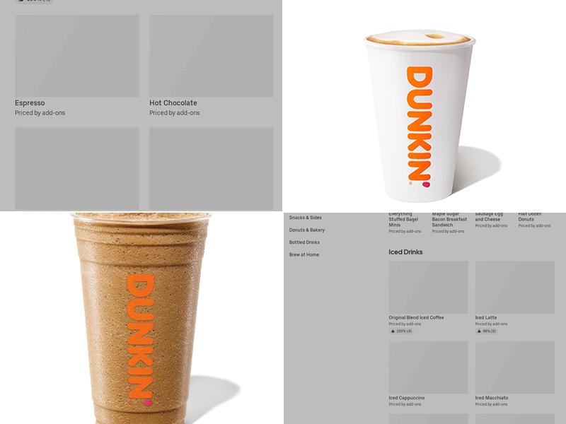 Dunkin' Menu