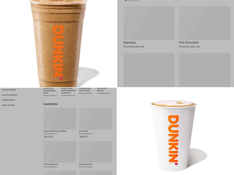 Dunkin' Menu