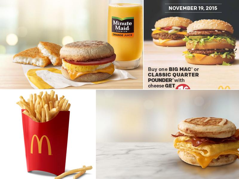 McDonald's Menu