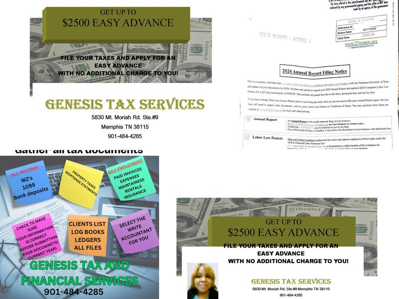 GENESIS TAX SERVICES