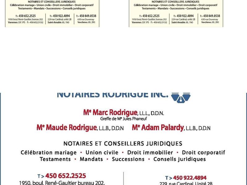 Notaires Rodrigue inc