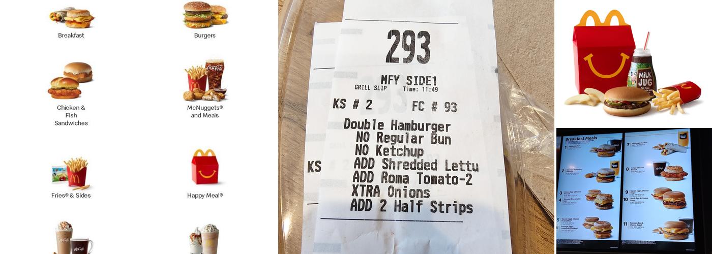 McDonald's Menu