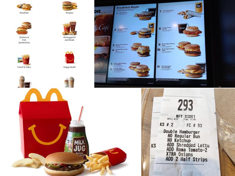 McDonald's Menu