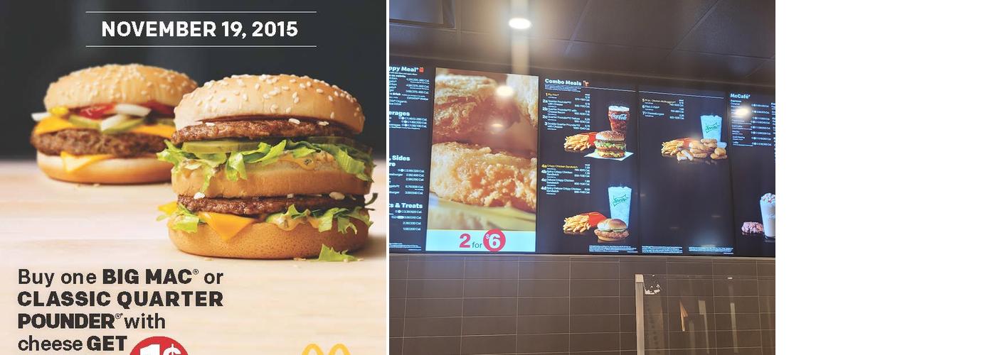 McDonald's Menu
