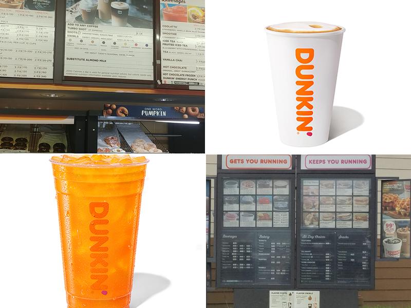 Dunkin' Menu