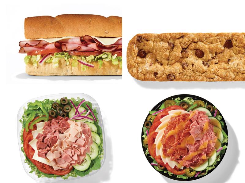 Subway Menu