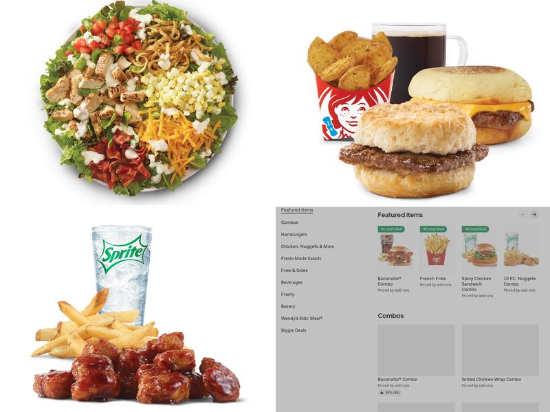 Wendy's Menu