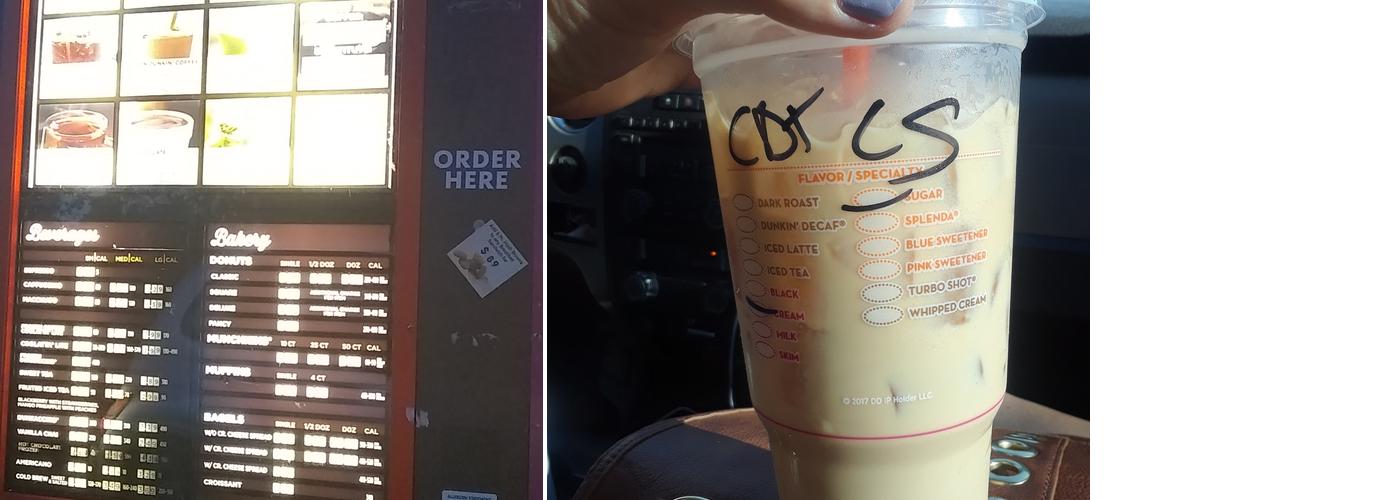 Dunkin' Menu