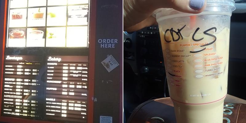 Dunkin' Menu