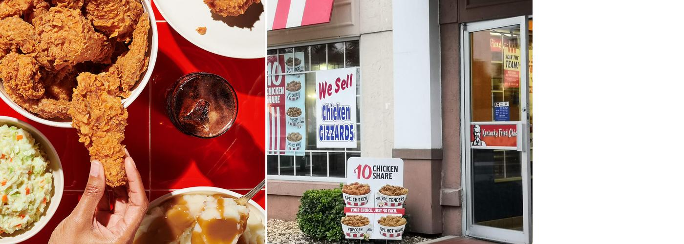 KFC Menu