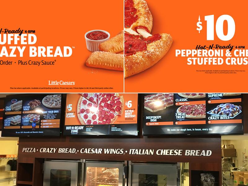 Little Caesars Pizza Menu