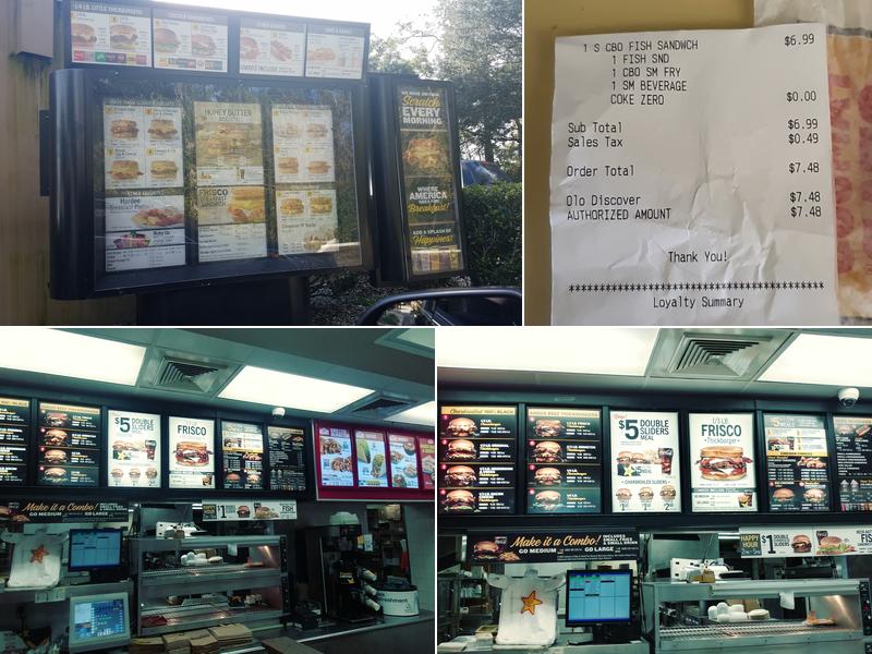 Hardee’s Menu