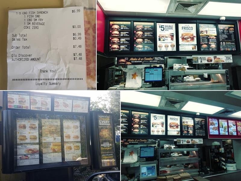 Hardee’s Menu