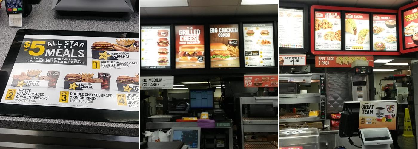 Hardee’s Menu