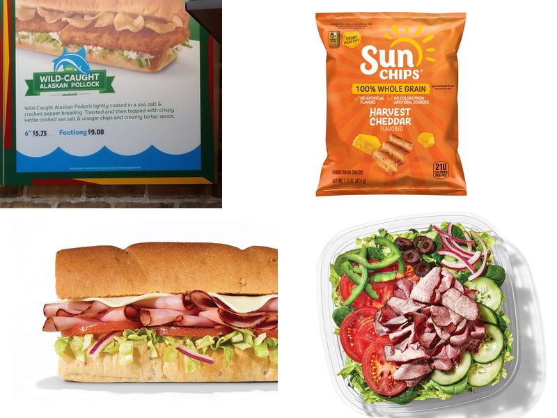Subway Menu