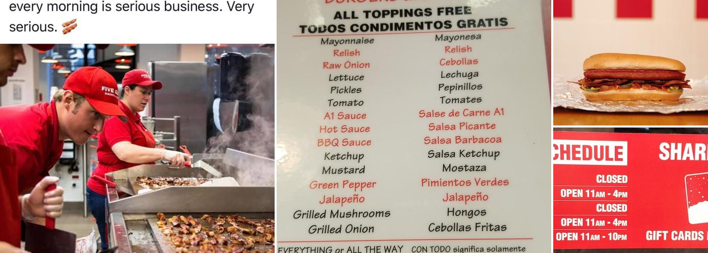 Five Guys Menu