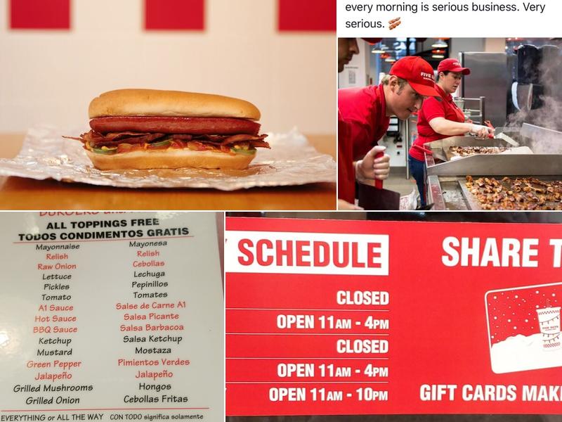 Five Guys Menu