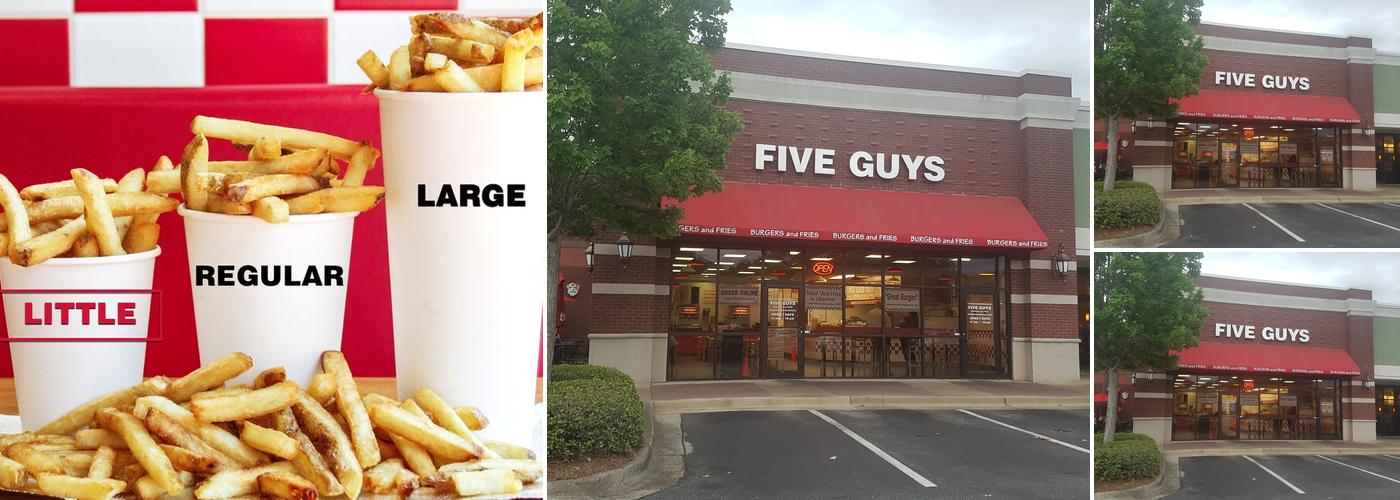 Five Guys Menu