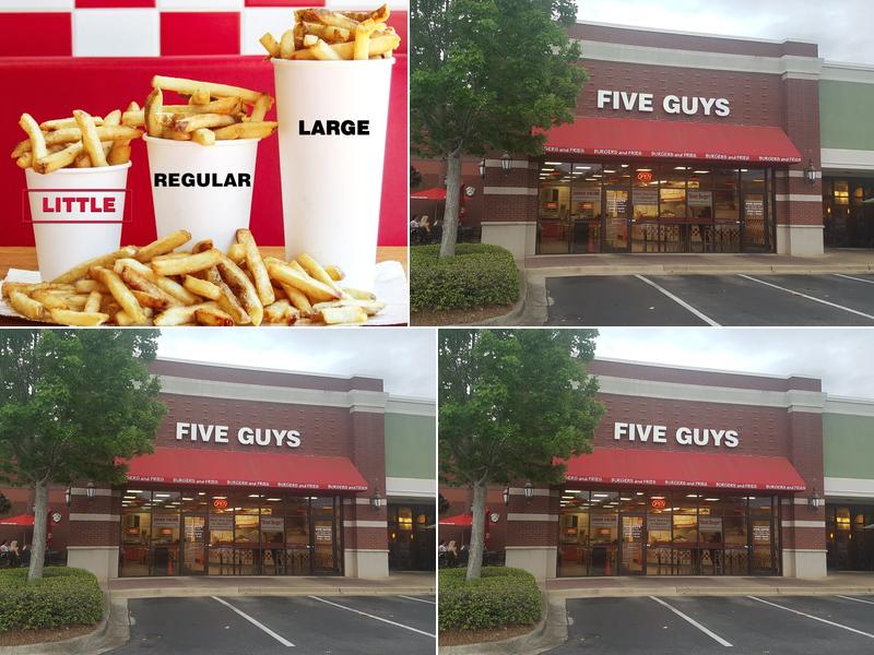 Five Guys Menu
