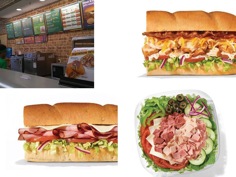 Subway Menu