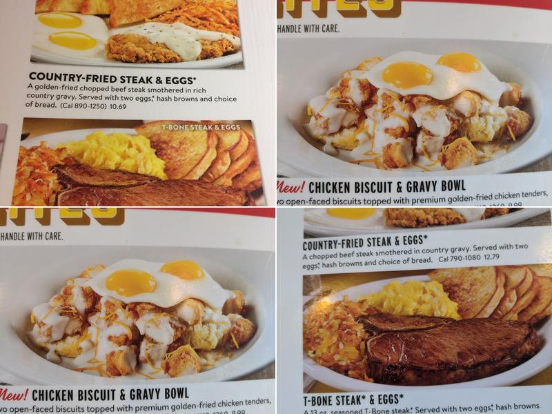 Denny's Menu