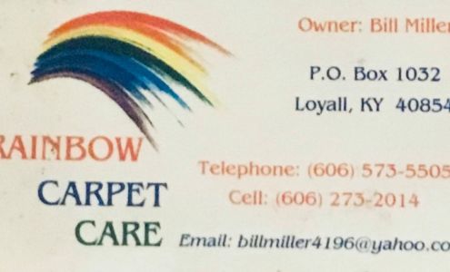 Rainbow Carpet Care 417 E Mound St, Harlan Kentucky 40831