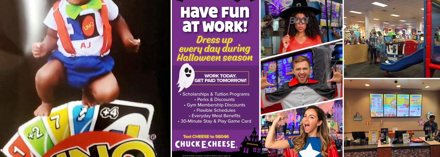 Chuck E. Cheese Menu