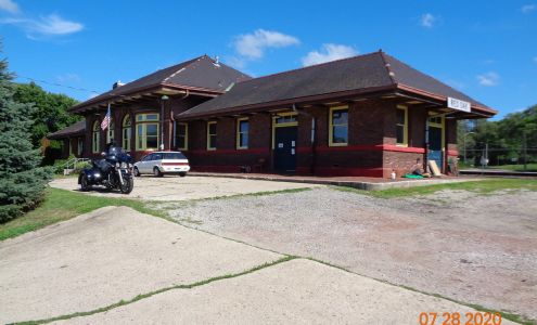 The Restored Burlington Northern Depot & WWII Memorial Museum Red Oak