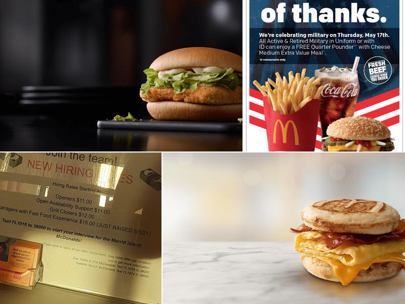 McDonald's Menu