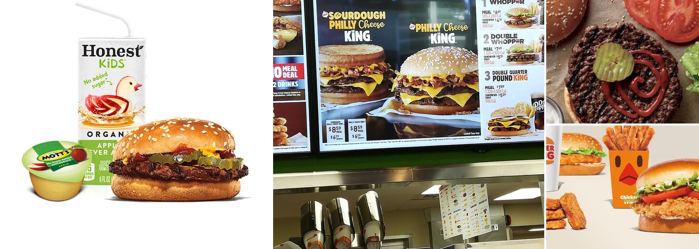 Burger King Menu